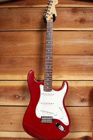 FENDER HIGHWAY ONE 1 Stratocaster SSS USA Nitro American RED STRAT RELIC 27887