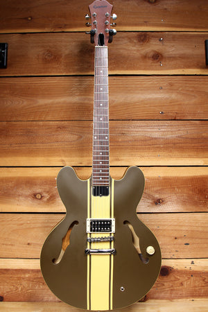 EPIPHONE TOM DELONGE ES-333 Semi-Hollow Body Guitar GT Stripe NICE!! 01212