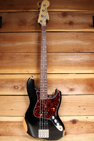 Fender 2006 USA Jazz Bass Relic Black 60th Anniversary American J 70300
