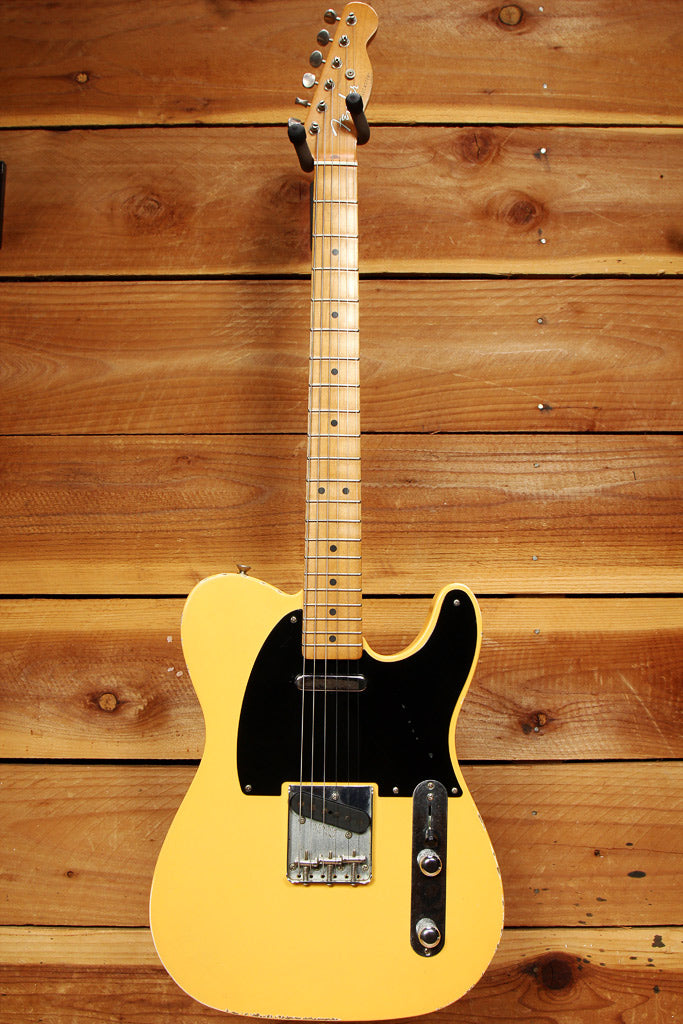 Fender 2018 ROAD WORN 50s Telecaster Butterscotch Blonde Tele Relic 6 lbs 02640