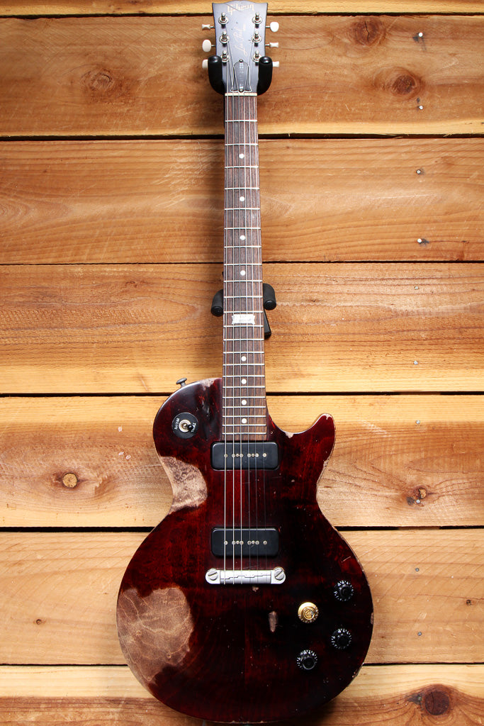 GIBSON LES PAUL Melody Maker Medium RELIC! +HSC Wine Red P90 USA Guitar 13158
