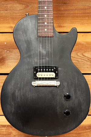 Gibson 2015 Les Paul CM Black Satin Ebony Guitar CLEAN! +Bag & Papers 79492