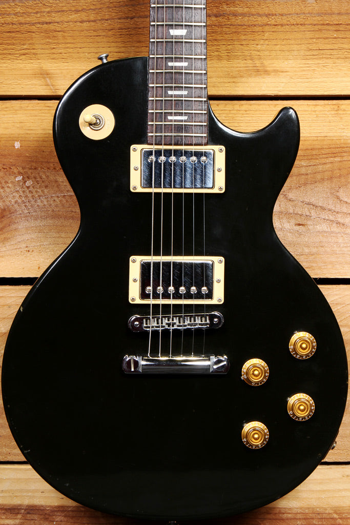 GIBSON LES PAUL SPECIAL Rare Mini-Inlays! 490R / 498T PU 2005 USA Blac ...