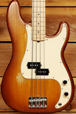 FENDER USA AMERICAN SPECIAL PRECISION P-BASS Hand Stained Honey Burst 67703
