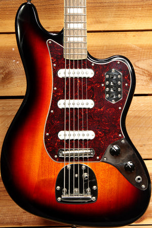 Fender 2020 Squier Classic Vibe Bass VI Baritone Sunburst Super Clean! 48558