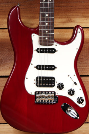 FENDER HIGHWAY ONE 1 Stratocaster HSS USA Nitro American RED STRAT RELIC 9173