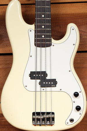 Fender 1984-87 MIJ Precision P-Bass 32 inch Medium Scale 80s Japan White 66264