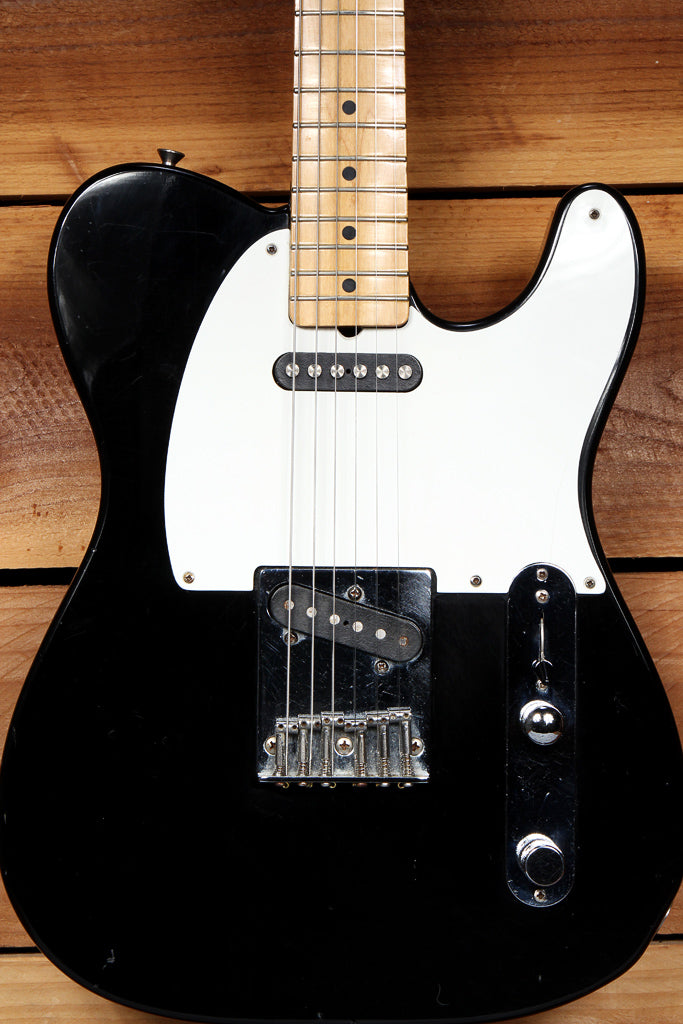 FENDER 1984 TELECASTER MIJ RARE Toploader! Black Tele Relic Made in Ja ...