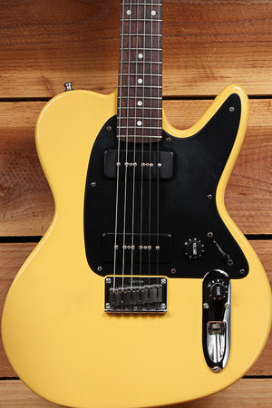 IBANEZ NOODLES TV YELLOW Dual P90s Offset Hardtail The Offspring NDM3 Nice 07581