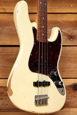 Fender 60s Road Worn Jazz Bass Olympic White 60th Anni 2020 Stackpole! 00873