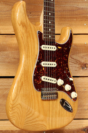 Fender 2007 FSR Natural Ash Stratocaster Sweet Woodgrain + Rosewood Strat 25189