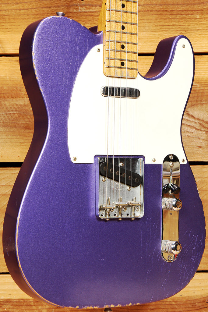 FENDER 50s ROAD WORN TELECASTER FSR 2019 Relic Purple Tele Electric Guitar 93641