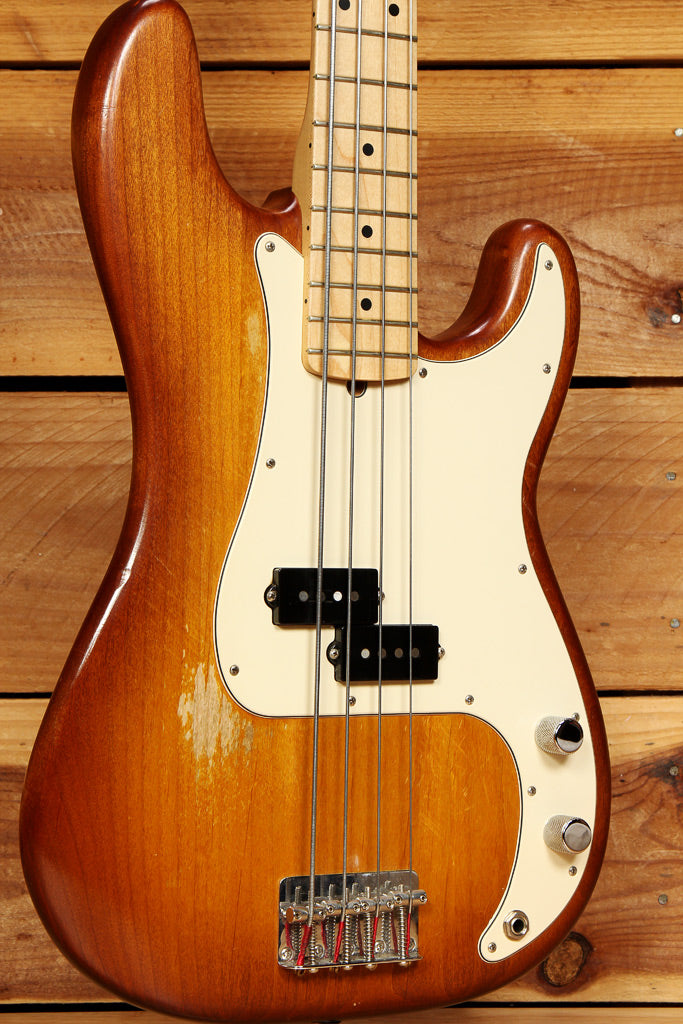FENDER USA AMERICAN SPECIAL PRECISION P-BASS Hand Stained Honey Burst 67703