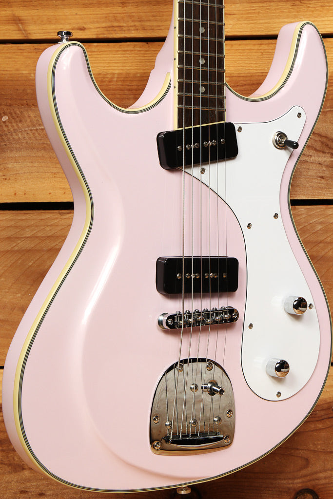 Eastwood Sidejack Baritone Dlx RARE Shell Pink Discontinued! Clean! 00331
