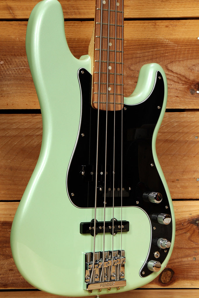 FENDER PRECISION Deluxe Active P-Bass Special P/J Noiseless PU Surf Pearl! 50300