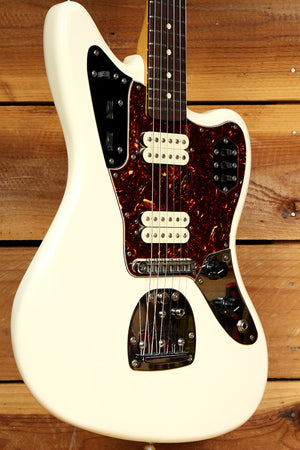 FENDER 2011 CLASSIC PLAYER JAGUAR Special HH Olympic White 9/10 Offset 87453