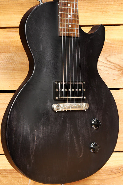 Gibson 2015 Les Paul CM Black Satin Ebony Guitar + Bag w/ P90 