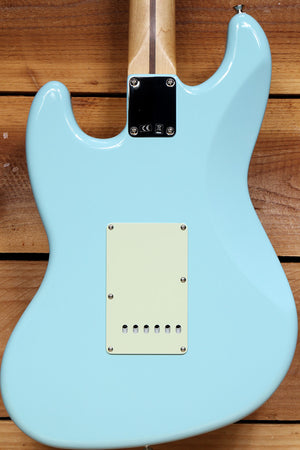 Fender 2019 Sixty-Six Alternate Reality Daphne Blue Mint! Offset Guitar 05591