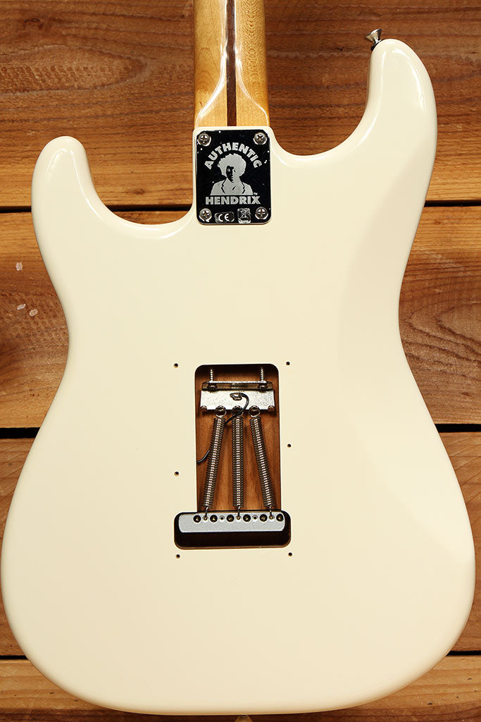 Fender 2015 Jimi Hendrix Stratocaster Olympic White USA Strat Pickups 53598