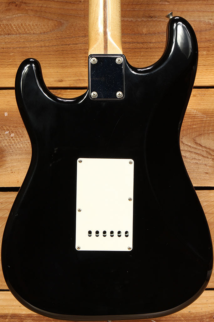 Fender 1986-87 MIJ 50s Stratocaster Black Flat Poles Clean! Japan 18872