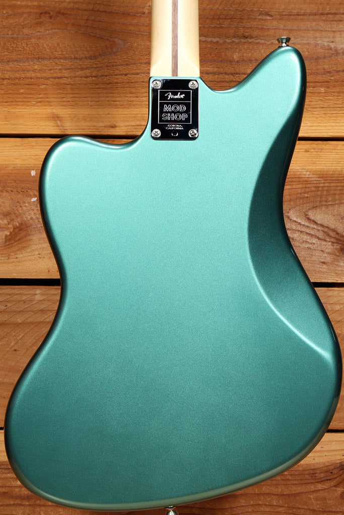 Fender 2020 USA Mod Shop Jazzmaster Block Inlays Mystic Seafoam Green ...