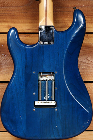 FENDER HIGHWAY ONE 1 Stratocaster SSS USA Nitro American BLUE STRAT RELIC 20213
