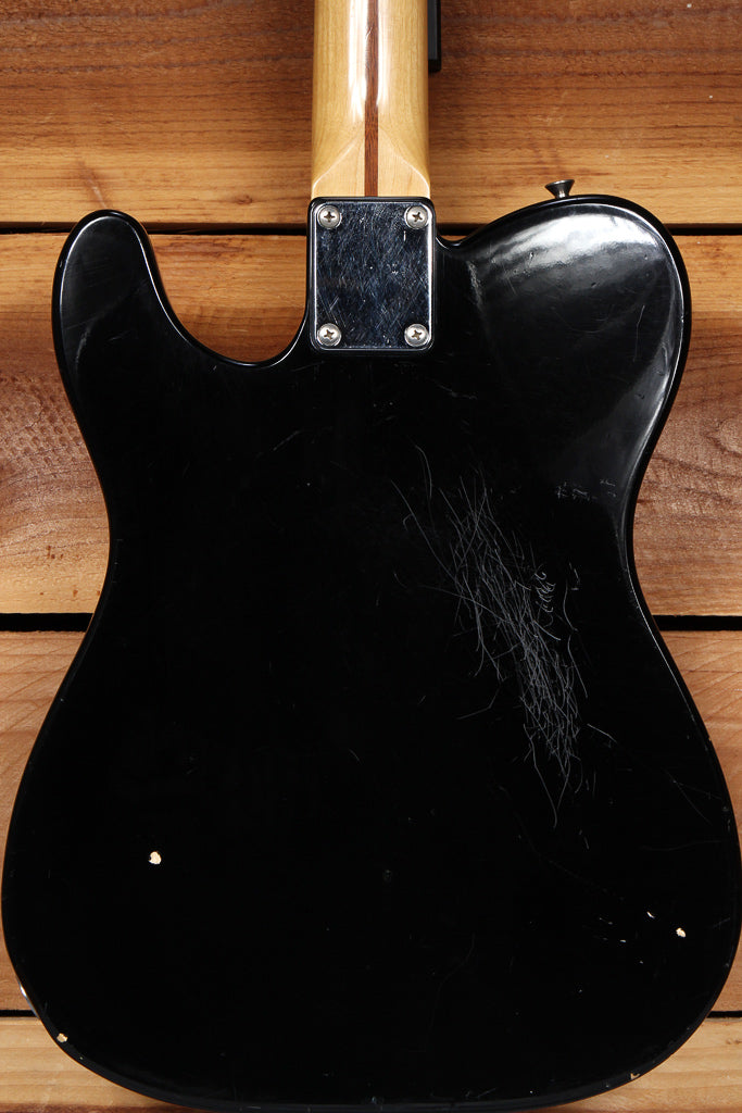 FENDER 1984 TELECASTER MIJ RARE Toploader! Black Tele Relic Made in Ja ...