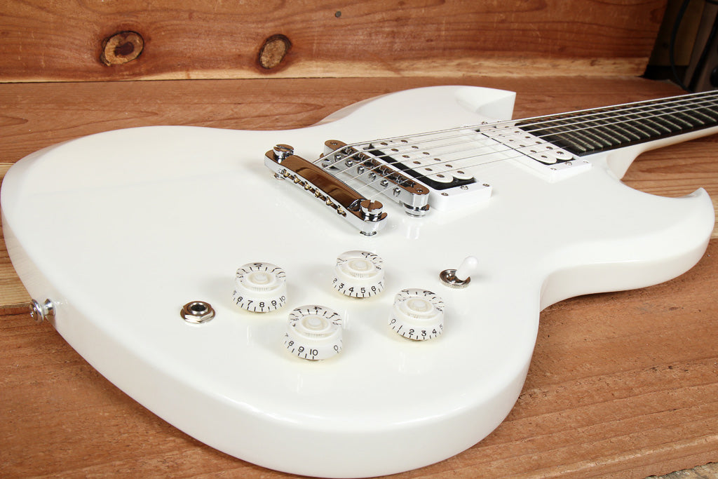 Gibson Rd Baritone GIBSON SG BARITONE Super Clean! + OHSC & Papers Alpine White USA 31389 ...