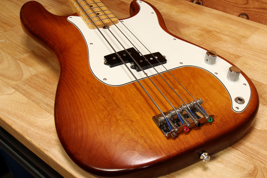 FENDER USA AMERICAN SPECIAL PRECISION P-BASS Hand Stained Honey Burst +HSC 01202