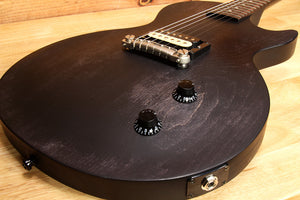 Gibson 2015 Les Paul CM Black Satin Ebony Guitar CLEAN! 76776
