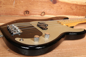 FENDER Classic Series 50s PRECISION BASS Lacquer Black! Super Clean P-Bass 19206