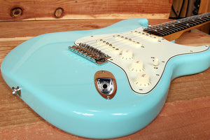 FENDER 60s Reissue Stratocaster RARE Cerulean Blue! 2015 Special Ed Clean! 38823