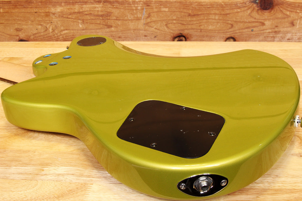 FENDER TORONADO GT HH rare offset model Racing Stripe Olive Guitar Clean! 12321