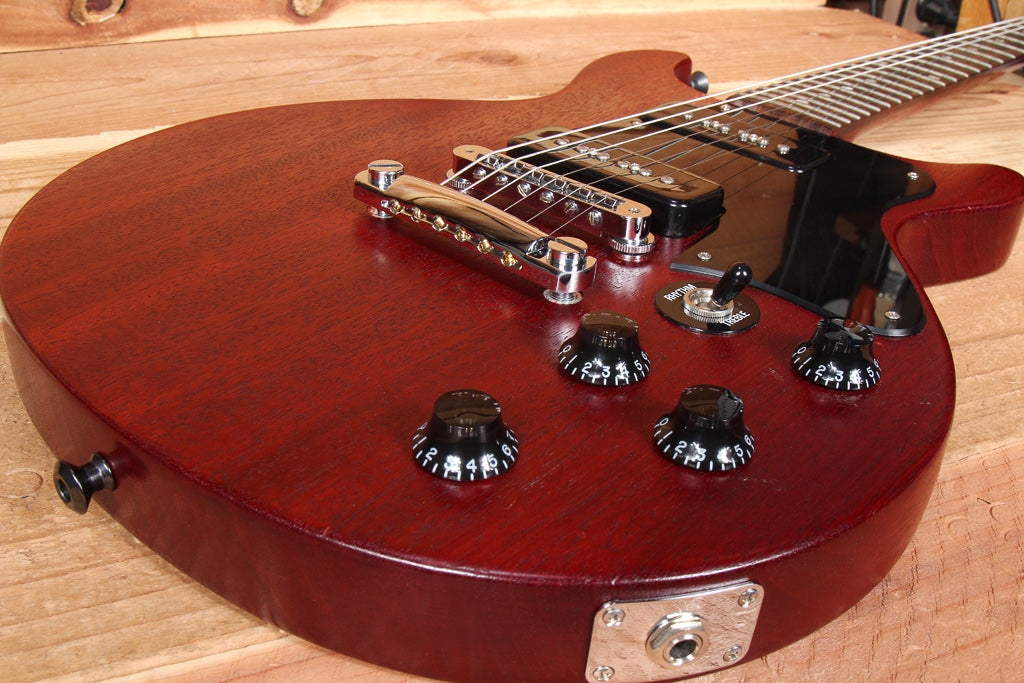 GIBSON LES PAUL SPECIAL Double Cutaway Faded Worn Cherry DC Cut Upgrades! 60467