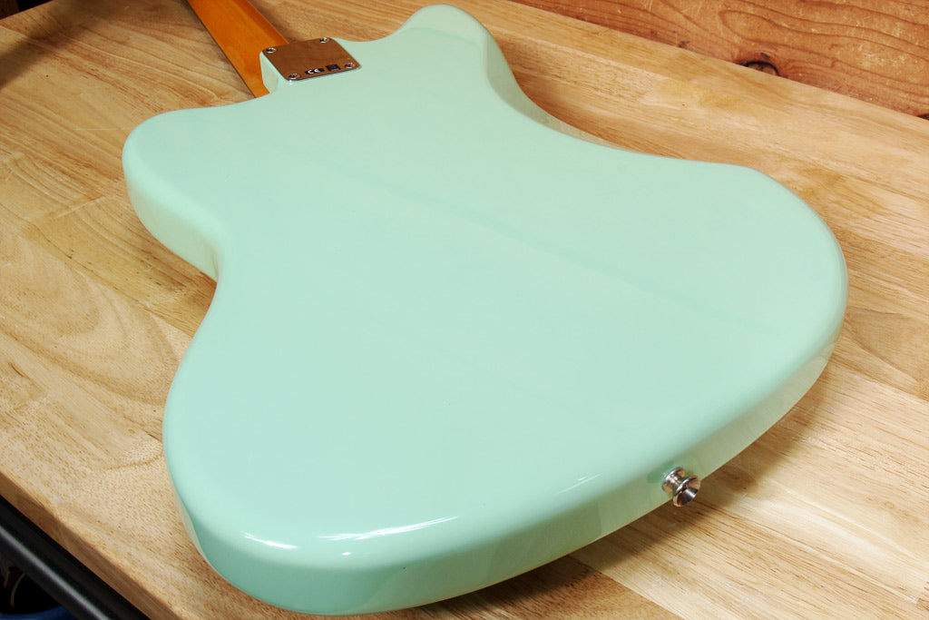FENDER Classic Series 60s JAZZMASTER Lacquer 2015 Surf Green Clean! +Candy 97451