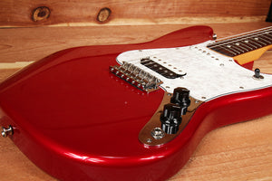 FENDER CYCLONE MIM Candy Apple Red CLEAN!! 1998 Atomic Humbucker PU Guitar 7828