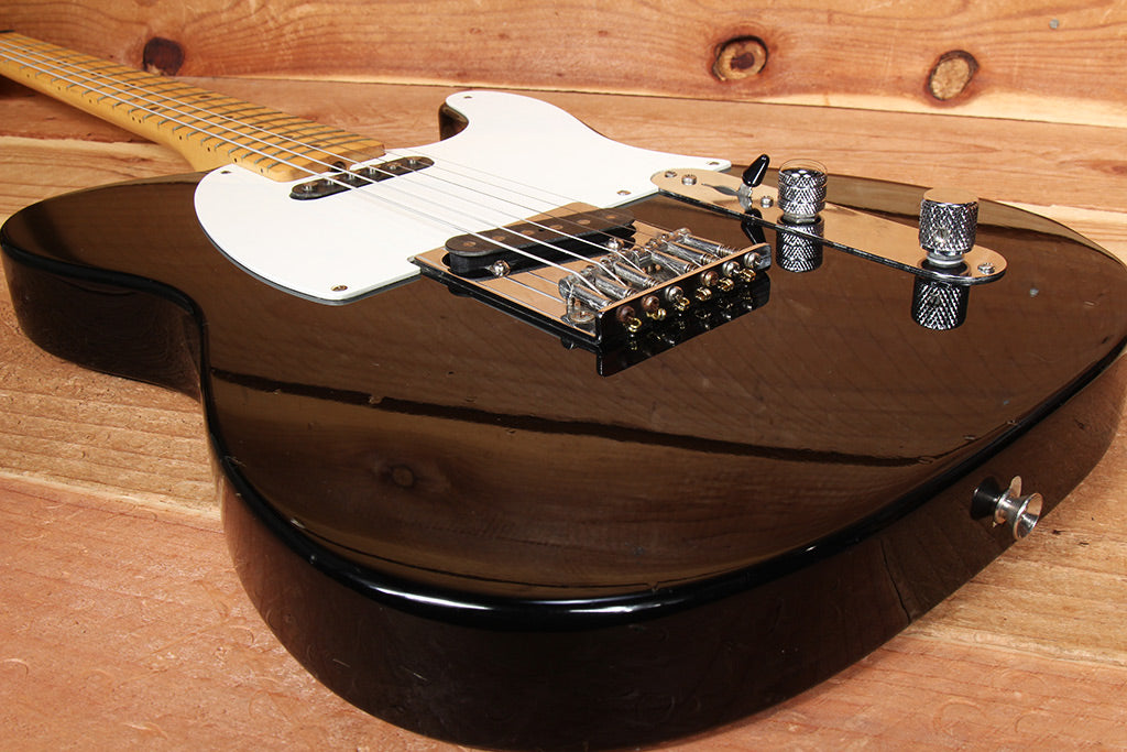 FENDER 1984 TELECASTER MIJ RARE Toploader! Black Tele Relic Made in Ja ...