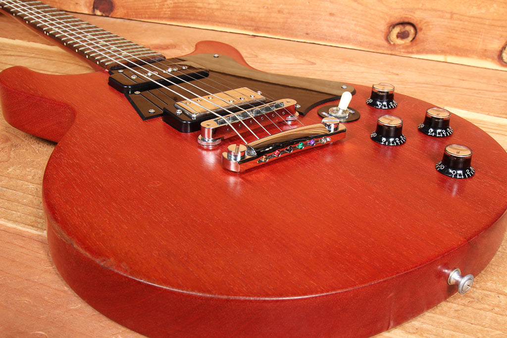 GIBSON 2005 Les Paul Double Cutaway Faded Cherry DC Cut Upgraded Pickup! 50334