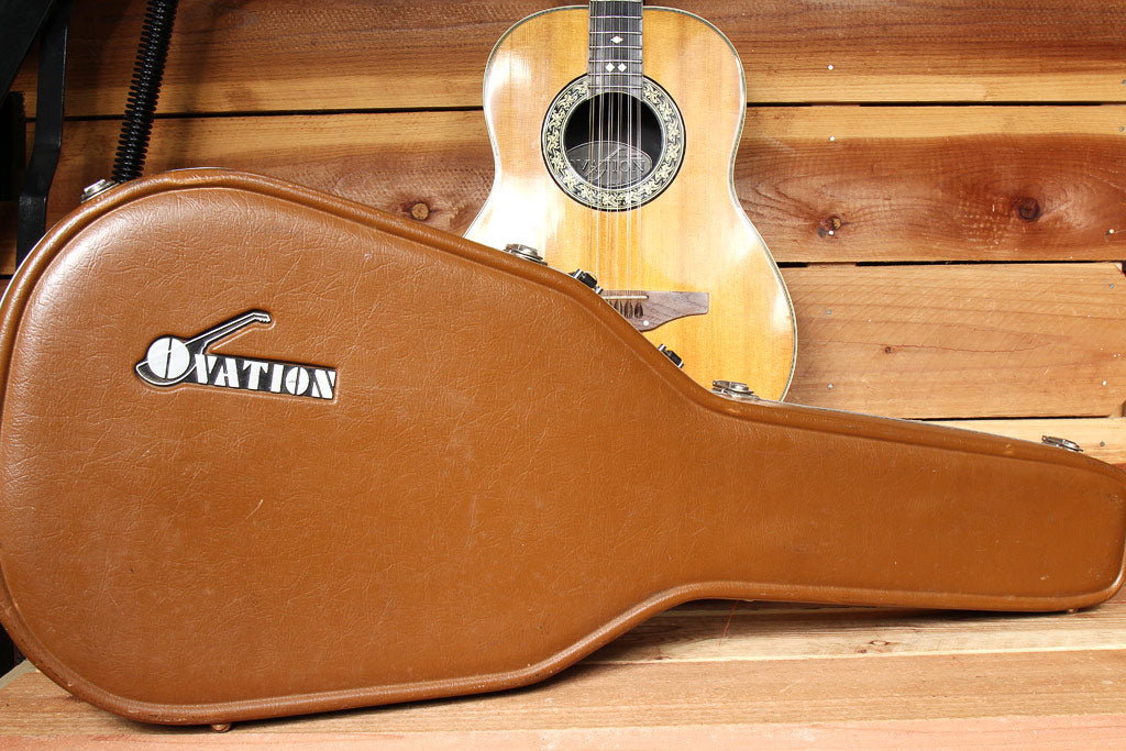 OVATION GLEN CAMPBELL 12-STRING Vintage 1978 Acoustic Guitar! + OHSC 26448