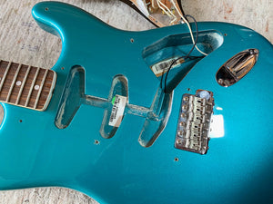Fender 2008 Eric Johnson Stratocaster Lucerne Aqua Firemist + Case & Candy 04654