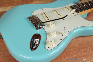 FENDER 60s Reissue Stratocaster RARE Cerulean Blue! 2015 Special Ed Clean! 1385