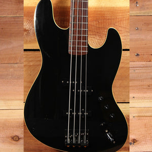 FENDER AERODYNE JAZZ BASS Very Sweet 4-String Japan J-Bass Black Ebony 3219