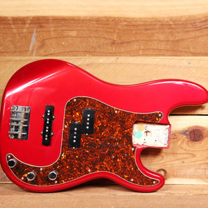 FENDER USA P-BASS Loaded BODY Candy Apple Red 1997 American Precision 19459
