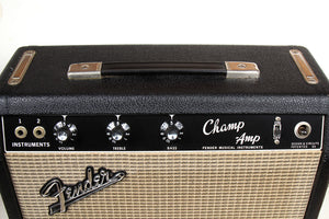 Fender FENDER 60s Vintage BLACKFACE CHAMP AMP Clean! Upgraded Weber Speaker + Original