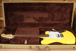 FENDER CYLCONE Rare Graffiti Yellow Made in Mexico + Tweed Hard Case