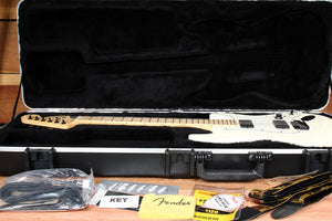 FENDER JIM ROOT STRATOCASTER Rare White! Clean Strat + Case & All Candy 39377
