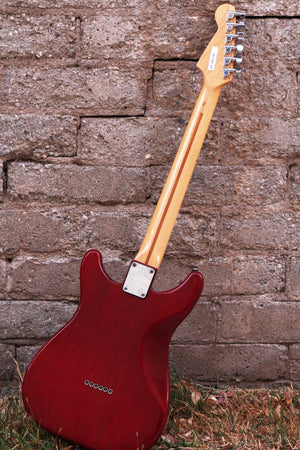 FENDER 1980 LEAD II 2 USA Red VINTAGE Electric Guitar Upgrades! 9645