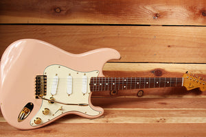 FENDER CLASSIC 60s STRATOCASTER MIJ Shell Pink 1996 Strat Japan Lace PU 6634