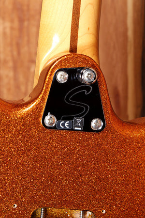 FENDER PAWN SHOP SUPER-SONIC Clean! 2012 Orange Flake Offset Guitar + case 02379
