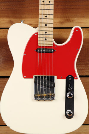 FENDER AMERICAN SPECIAL TELECASTER Olympic White + Bag USA Tele Upgrades! 9669